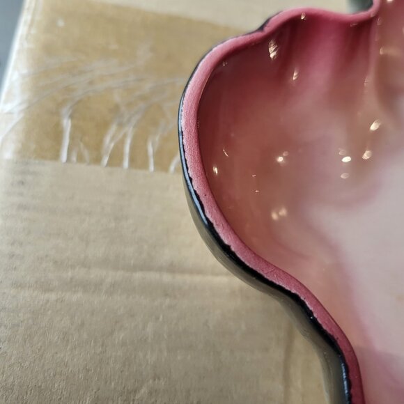 Vintage MCM California Potteries Free-Form Serving Dish 1950’s GUC "BIN E" - Picture 7 of 7